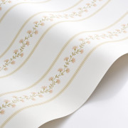 Papier peint intissé Apolline rose blush  - Maison de Famille - Casadeco - FAMI202704427