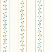 Papier peint intissé Apolline bleu céladon  - Maison de Famille - Casadeco - FAMI202706510