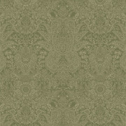 Papier peint intissé Boreal vert mousse - Maison de Famille - Casadeco - FAMI202717122