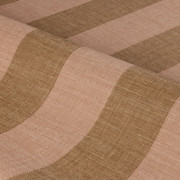 Papier peint vinyle sur intissé Beausoleil fauve peau de pêche  - Rayures - Casamance - 78060406