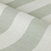 Papier peint vinyle sur intissé Beausoleil opaline blanc pétale - Rayures - Casamance - 78060610