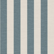 Papier peint vinyle sur intissé Beausoleil bleu persan galet- Rayures - Casamance - 78060712