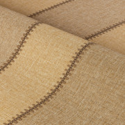 Papier peint vinyle sur intissé Azur miel vanille - Rayures - Casamance - 78092752