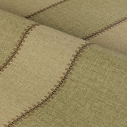 Papier peint vinyle sur intissé Azur kaki tilleul- Rayures - Casamance - 78092854
