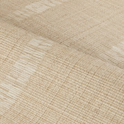 Papier peint vinyle sur intissé Andati sable - Rayures - Casamance - 78103262