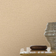Papier peint vinyle sur intissé Lina beige - Rayures - Casamance - A76851936