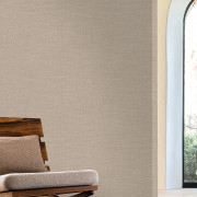 Papier peint vinyle sur intissé Shinok beige - Rayures - Casamance - H73818854