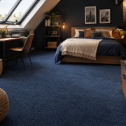 Moquette velours épais - Charisma Indigo - Lano Carpets - rouleau 4M