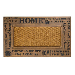 Tapis de propreté  bronze - intérieur ou extérieur - KERALA - Hamat 