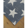 Tapis gris, étoiles beiges - Canvas