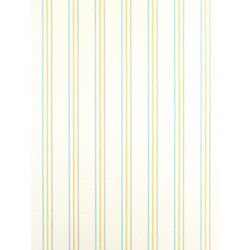 Papier peint Rayures vert et bleu - ALICE ET PAUL - Casadeco - AEP25567206