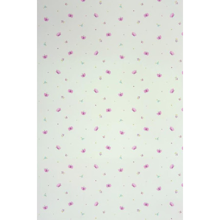 Papier peint Papillons violet - ALICE ET PAUL - Casadeco - AEP28035406