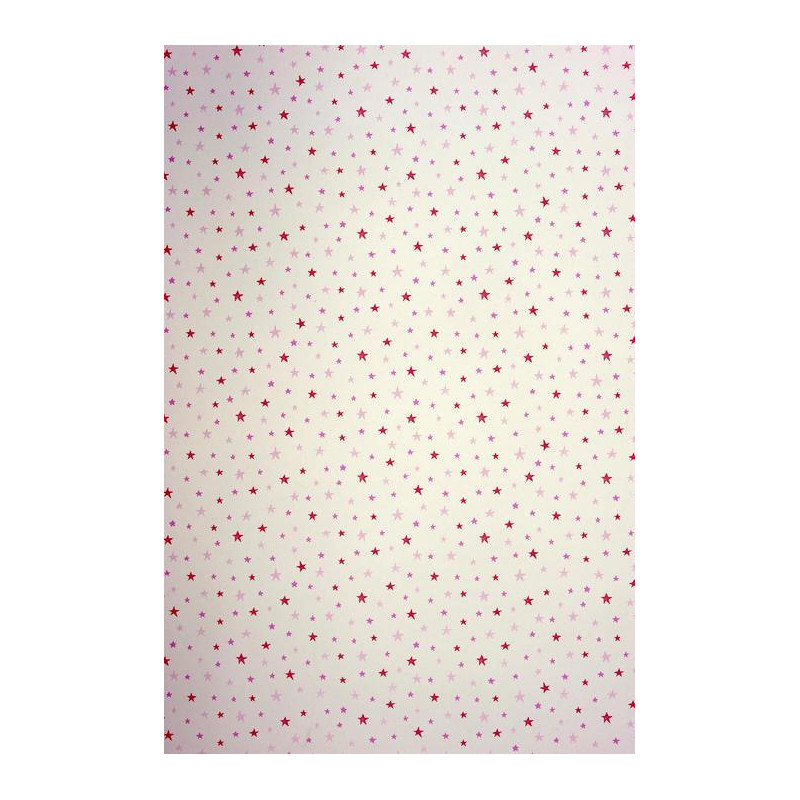 Papier peint Etoiles rose irisé - ALICE ET PAUL - Casadeco - AEP28054434