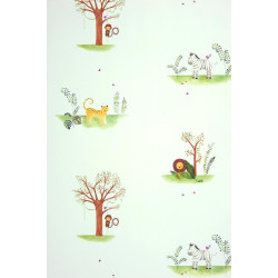 Papier peint Jungle vert - ALICE ET PAUL - Casadeco - AEP28087319