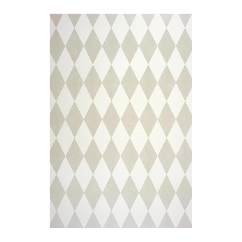 Papier peint Cirque Losange gris irisé - ALICE ET PAUL - Casadeco - AEP28104711