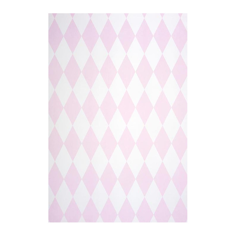 Papier peint Cirque Losange rose irisé - ALICE ET PAUL - Casadeco AEP28109207