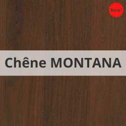 Couleur chêne Montana pour des marches, contre-marches, bandes de chant et profilé pour escalier