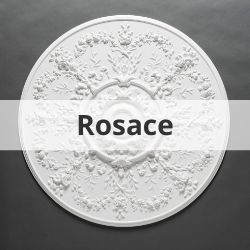 Rosace, décoration ornementale circulaire pour le plafond