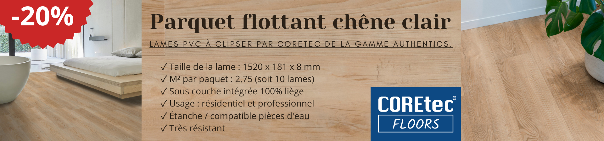 -20% sur Coretec - 1