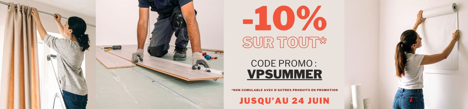 -10% sur TOUT avec le code VPSUMMER