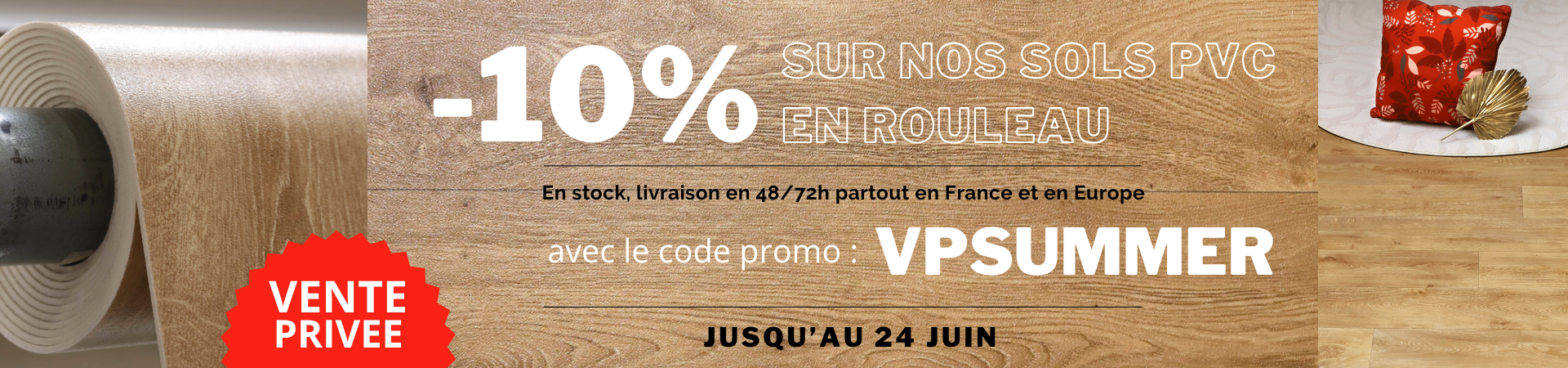 -10% sur les sols pvc lino à la coupe