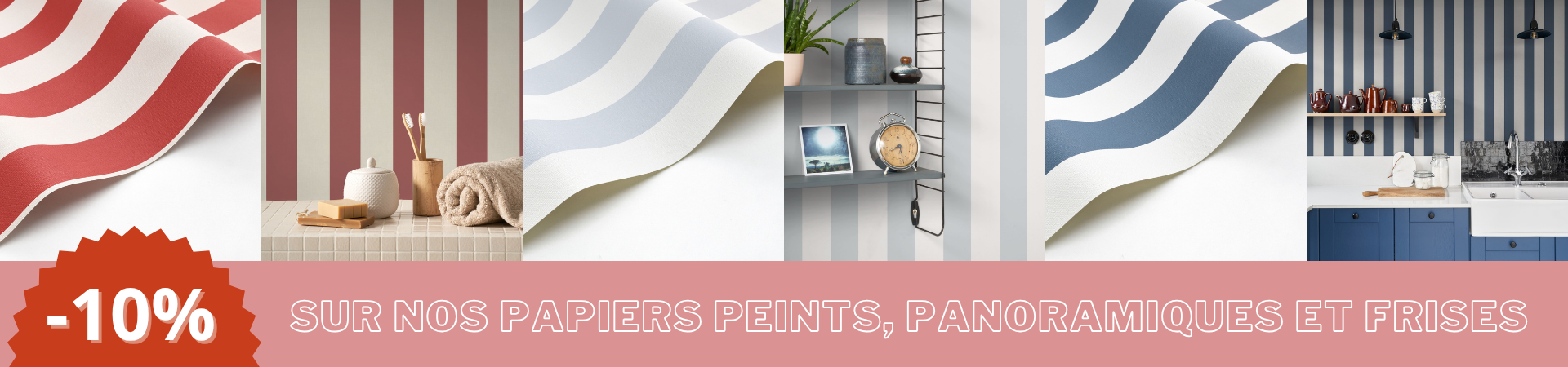 -10% sur les papiers peints