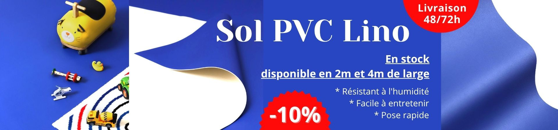 -10 sur nos sols pvc lino