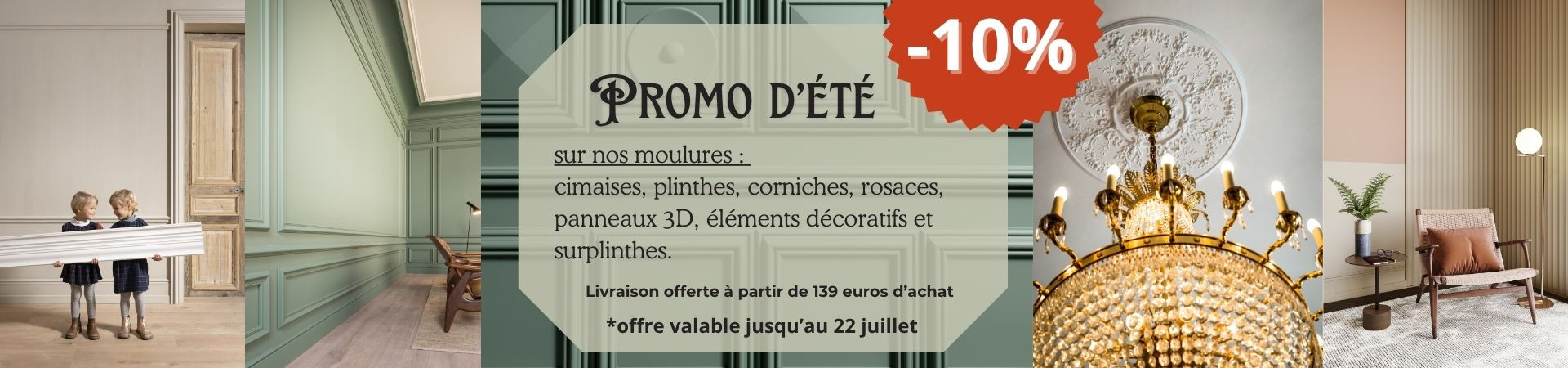 -10% sur les moulures Orac