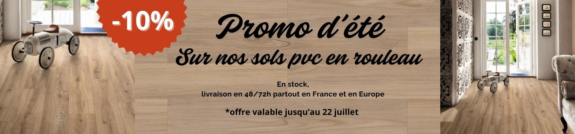 -10% sur nos sols pvc