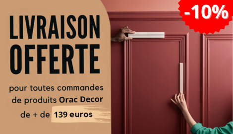 Nouveautés Orac Décor, livraison gratuite à partir de 139 euros d'achat